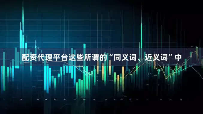 配资代理平台这些所谓的“同义词、近义词”中